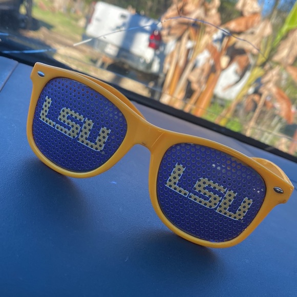 LSU Sunglasses purple and gold game day must have - Picture 3 of 5
